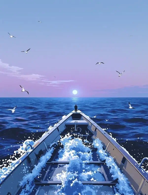 蓝海归途 免费电影高清海报
